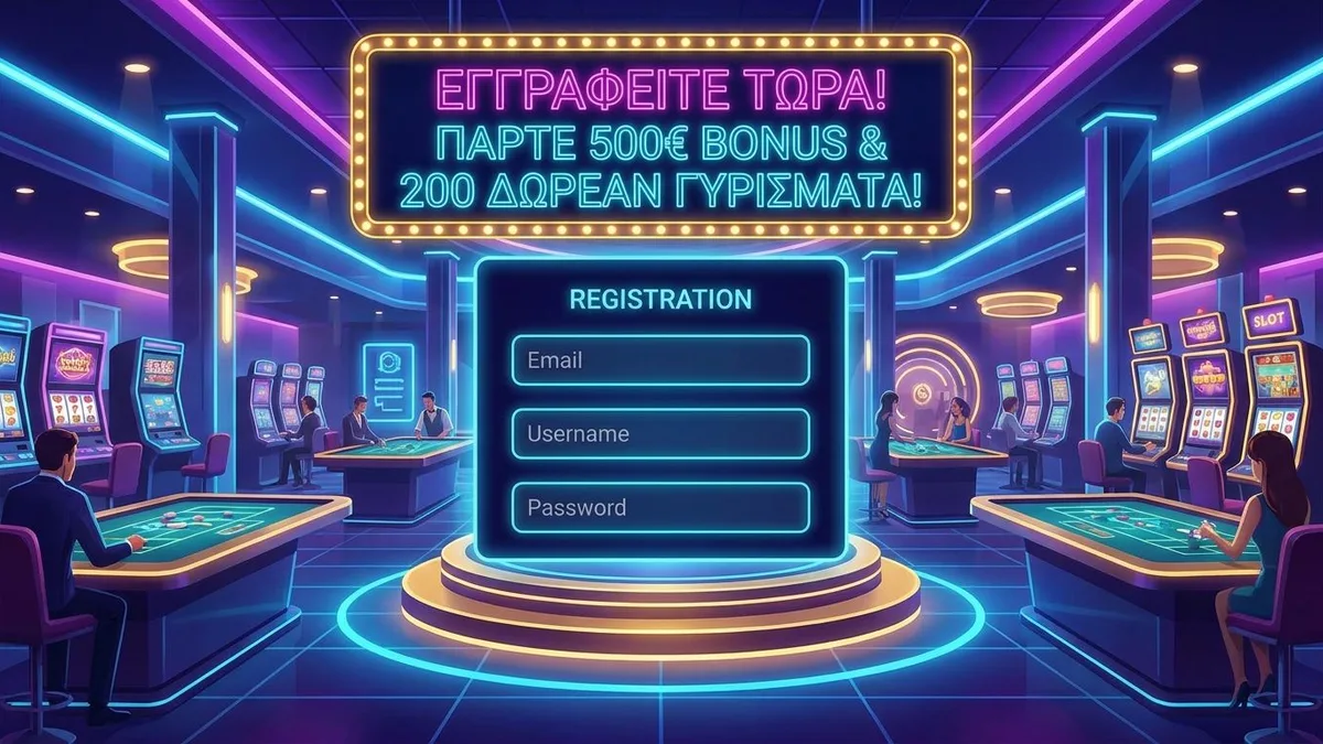 Εγγραφή με μπόνους